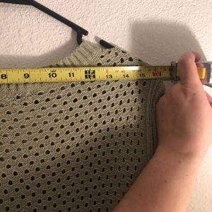 CJ Banks Light Green Sweater